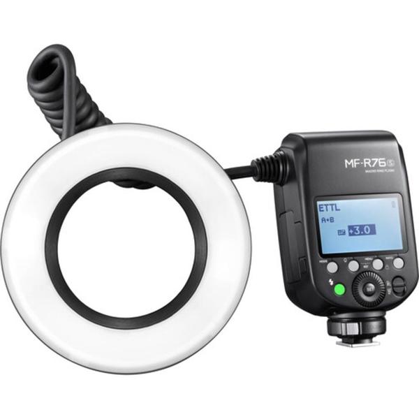 Flash godox mf-r76s ttl macro ring para sony Imagem de Flash godox mf-r76s ttl macro ring para sony