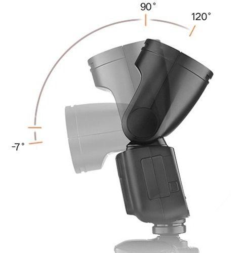 Imagem de Flash godox v1 para nikon com bateria ( ttl/hss )