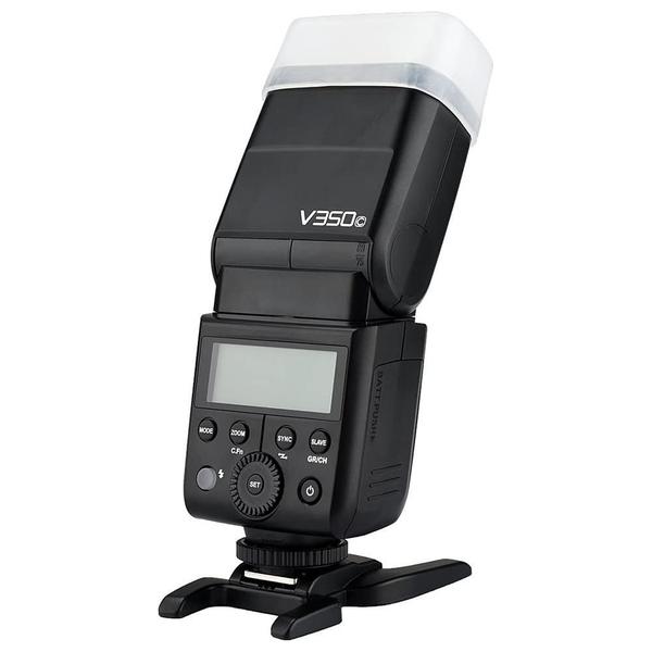 Flash Godox V350 para Canon - Preto Imagem de Flash Godox V350 para Canon - Preto
