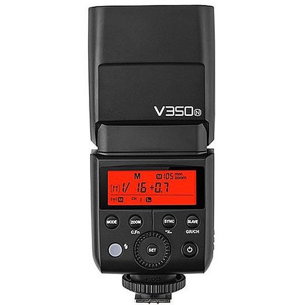 Imagem de Flash Godox V350 Para Nikon Preto