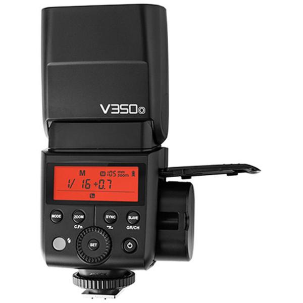 Imagem de Flash godox v350 ttl para câmera nikon