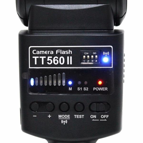 Imagem de Flash Speedlite Tt560ii  Godox Com Radio Flash Embutido