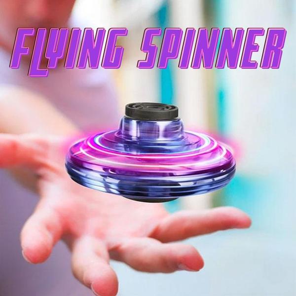 Imagem de Flayplane Flying Fidget Spinner Brinquedo Mini Drone Ufo Led