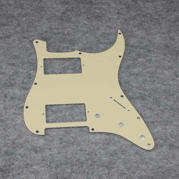 Imagem de Fleor-conjunto de st hh pickguard guitarra elétrica, 11 furos, placa traseira e parafusos