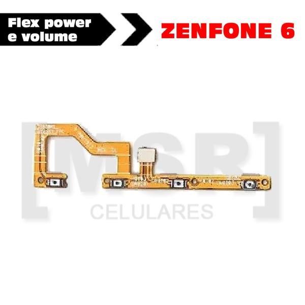 Imagem de Flex power e volume celular ASUS modelo ZENFONE 6 (2019)