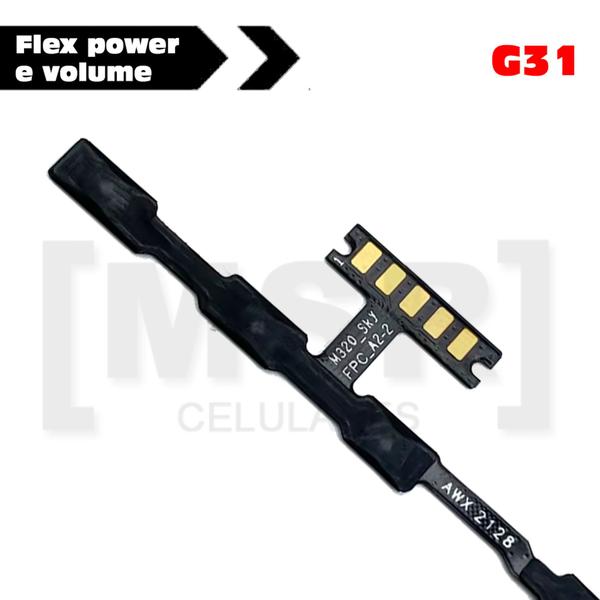 Imagem de Flex power e volume celular MOTOROLA modelo G31