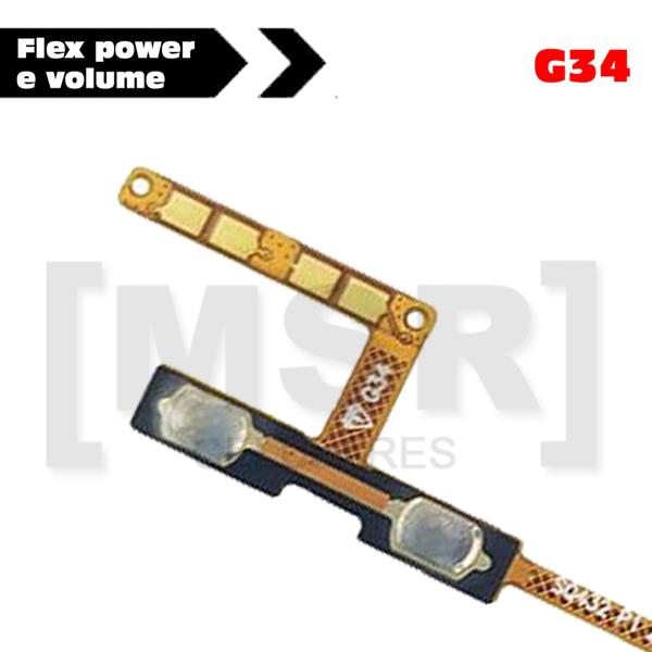 Imagem de Flex power e volume celular MOTOROLA modelo G34