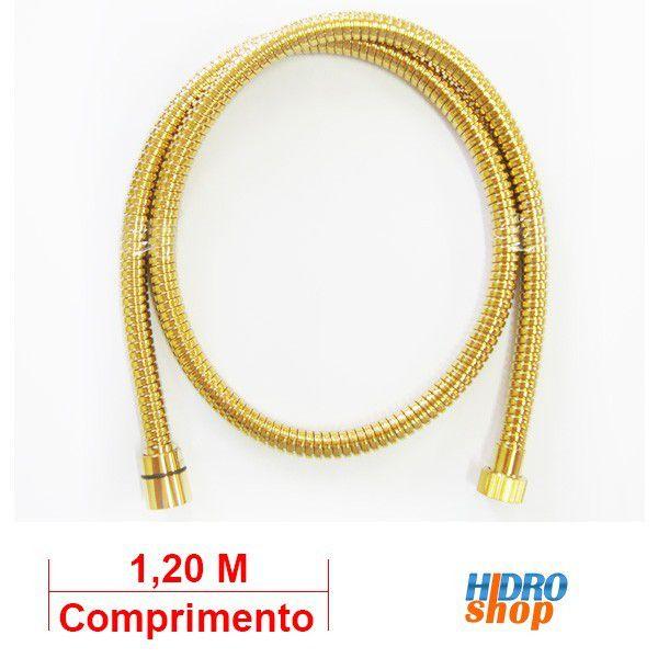 Imagem de Flexível Ducha Higiênica Deca Gold 1,20 M - 4260000GL