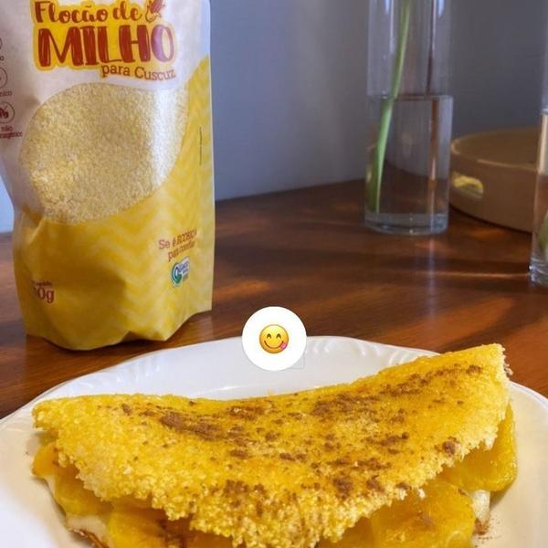 Flocão de Milho Orgânico Sem Glúten Zero Lactose Ecobio 300g Imagem de Flocão de Milho Orgânico Sem Glúten Zero Lactose Ecobio 300g