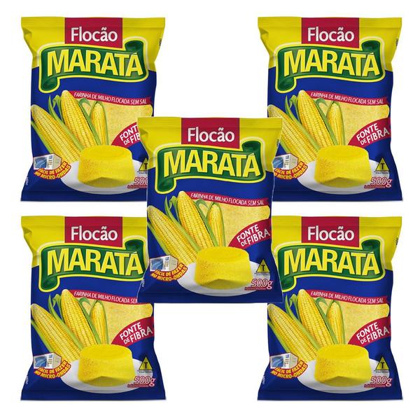 FLOCAO MARATA KIT (5X 500g) Imagem de FLOCAO MARATA KIT (5X 500g)
