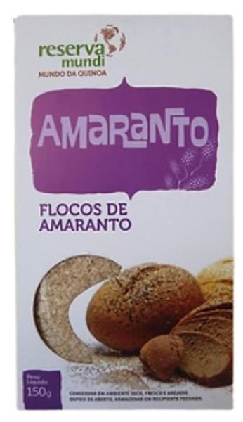 Flocos de Amaranto Sem Glúten Reserva Mundi 150g Imagem de Flocos de Amaranto Sem Glúten Reserva Mundi 150g