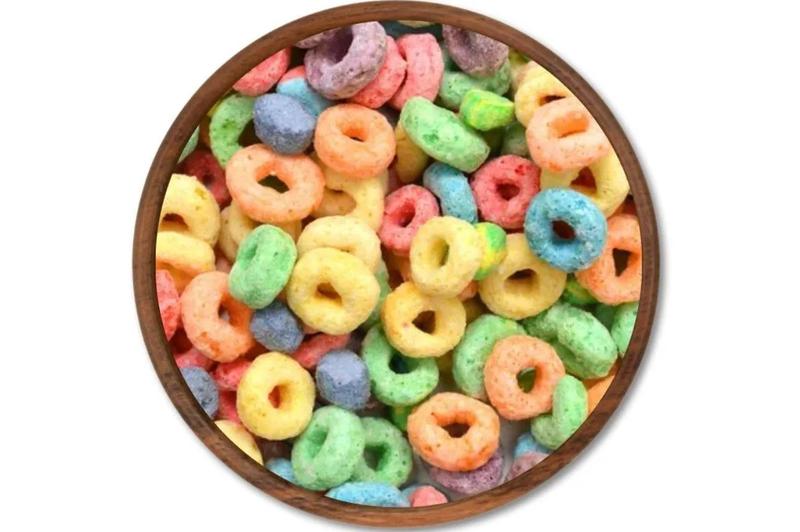 Flocos De Milho Colorido Corn Fruit Rings 500g - Temper Ervas Imagem de Flocos De Milho Colorido Corn Fruit Rings 500g