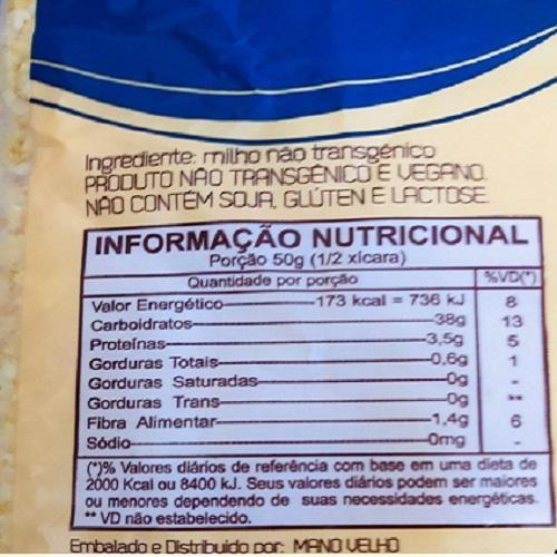 Flocos De Milho Natural Mano Velho 500G Imagem de Flocos De Milho Natural Mano Velho 500G