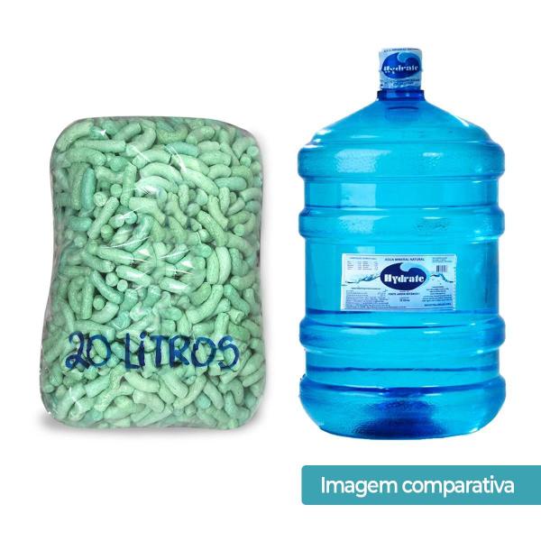 Imagem de Flocos De Proteção Preenchimento De Caixa Tipo Isopor 20L