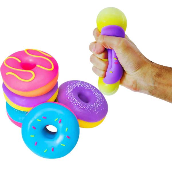 Imagem de Flofy Rosquinhas Anti-estresse Brinquedo Fidget Toys Coloridas