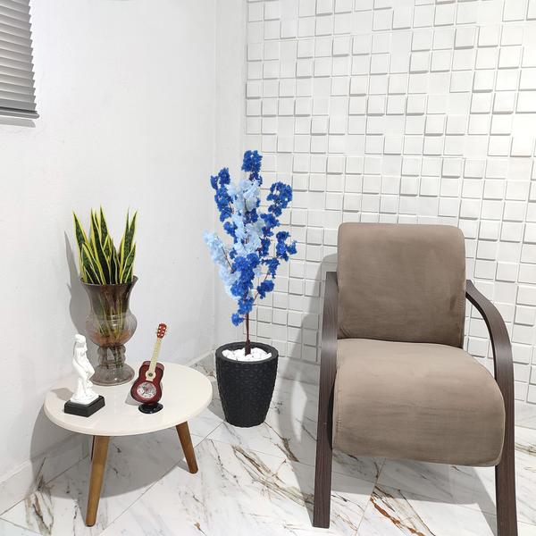 Flor Cerejeira Artificial Japonesa Decoração Vaso Grande - Flor de Mentirinha Imagem de Flor Cerejeira Artificial Japonesa Decoração Vaso Grande