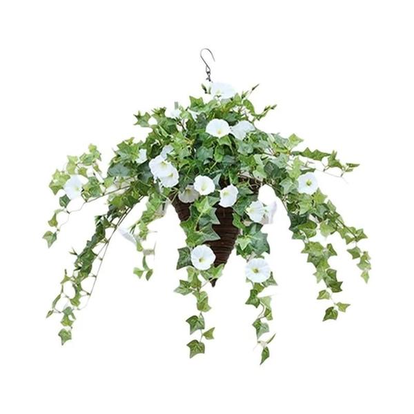 Imagem de Flor de Glória da Manhã Artificial de Seda (65cm) - Alta Qualidade para Decoração de Festa e Casamento