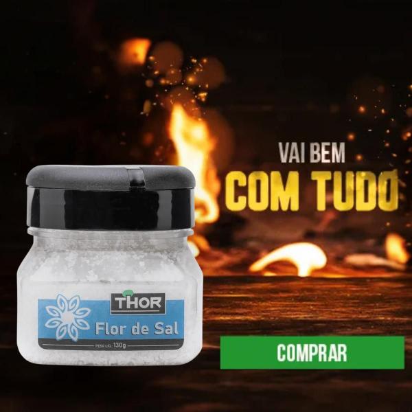 Flor De Sal Thor 130G Imagem de Flor De Sal Thor 130G