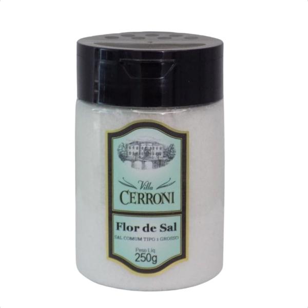 Imagem de Flor Sal Grosso Temperos Profissional Villa Cerroni  250 g