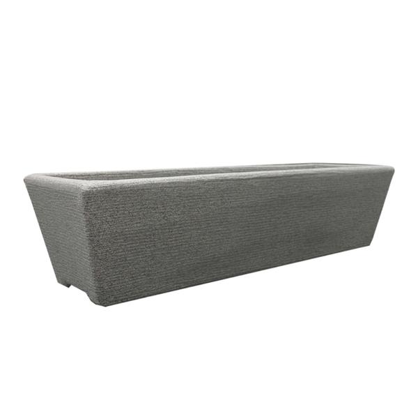 Floreira Grafiato Jasmine Pedra Com Dimensão 20x100x25 Cm 50 Litros Durín Imagem de Floreira Grafiato Jasmine Pedra Com Dimensão 20x100x25 Cm 50 Litros Durín
