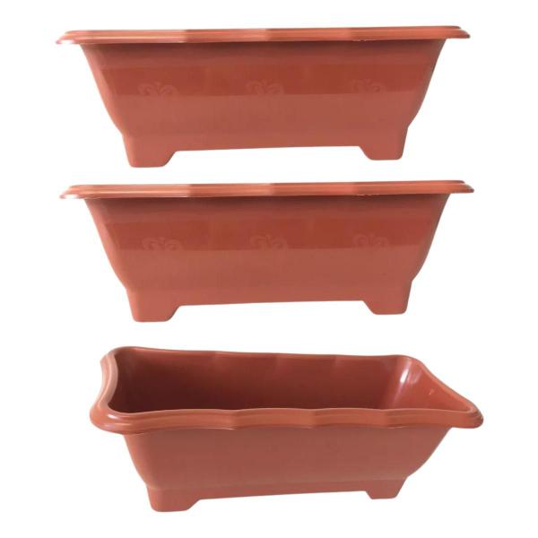 Imagem de Floreira Terracota 4L - Prática e Estilosa para Sua Casa