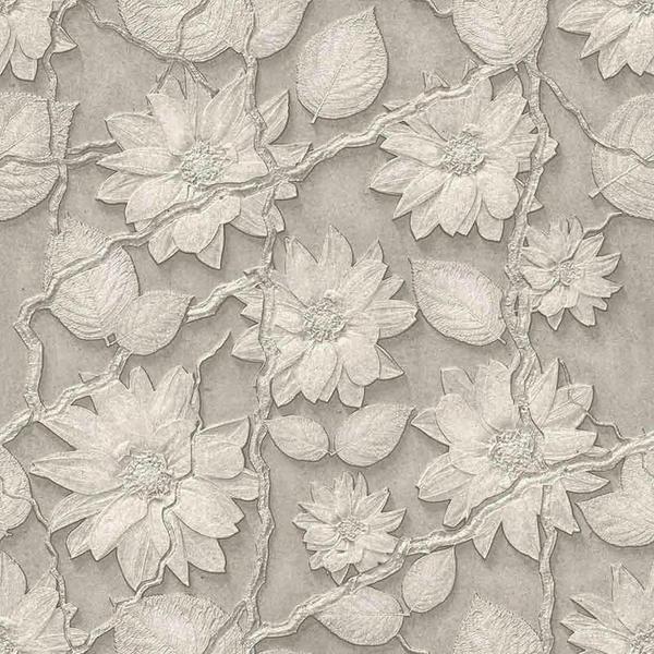 Imagem de Flores 3D Ii - Papel De Parede - 0,58 X 1,50M