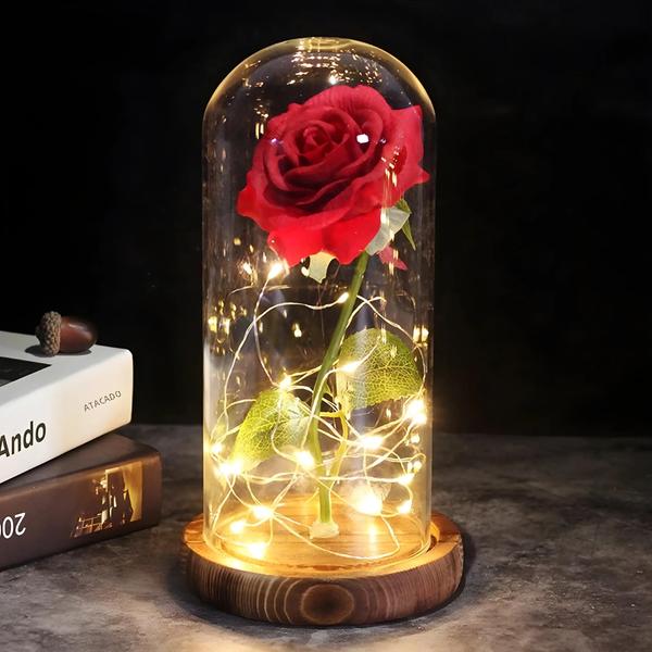 Imagem de Flores Artificiais Galaxy Rose - Decoração de Casamento e Presente para o Dia das Mães