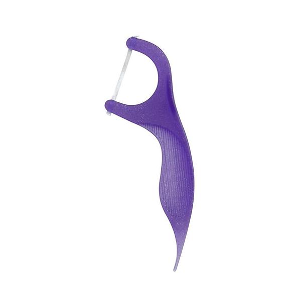 Imagem de Flosser Ultra Deslizante Roxo GUMFita Dental Adulto com Cabo  40 unidades