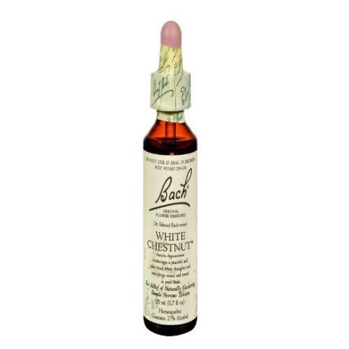 Imagem de Flower Essence White Chestnut 20 ML da Bach Flower Remedies (pacote com 4)