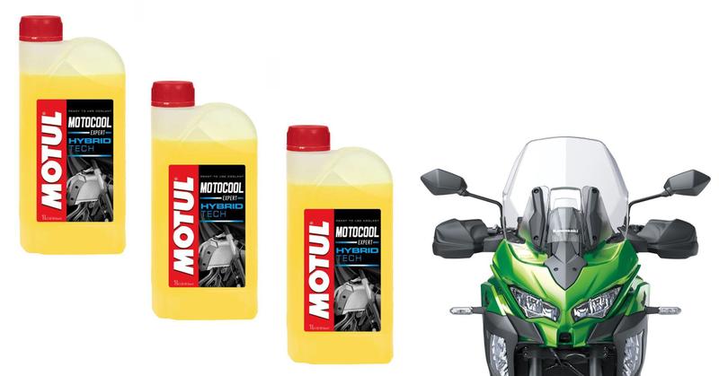 Imagem de Fluido De Arrefecimento Anticongelante Aditivo Para Radiador Motul Motocool Expert - 3 Litros