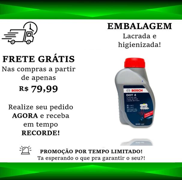 Imagem de Fluido De Freio Dot 4 Bosch 500ml 0204032339