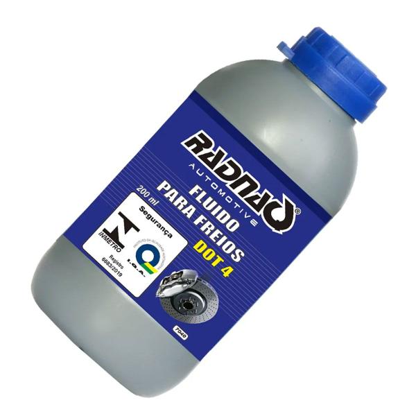 Imagem de Fluido de Freios Dot 4 200ml Radnaq