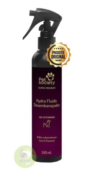 Imagem de Fluido Desembaraçador Hydra Pet Society 240ml