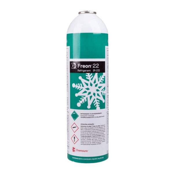 Imagem de Fluído Gás Refrigerante R22 Freon 1kg