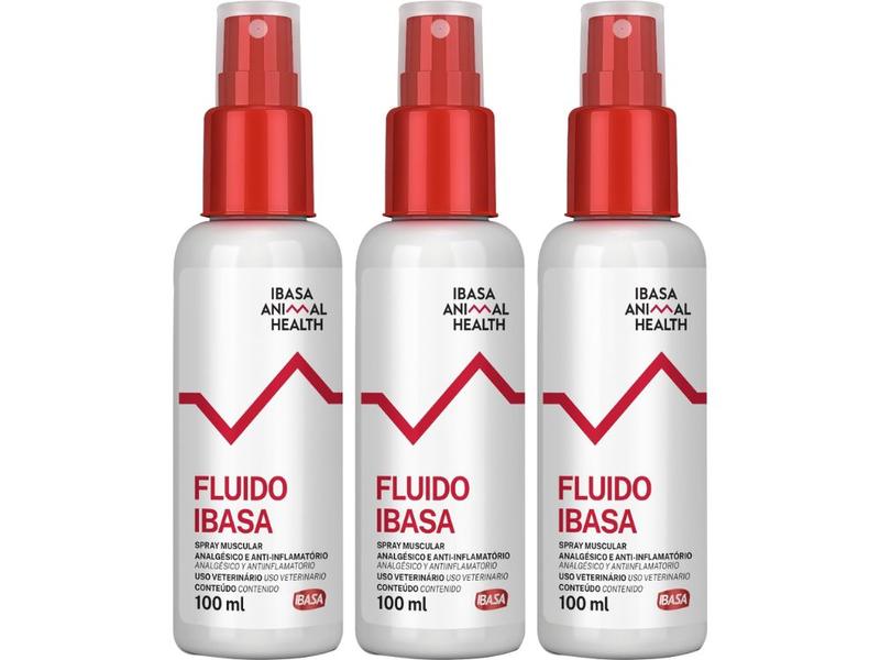 Imagem de Fluido Ibasa Spray 100ml - Ibasa - 3 Unidades