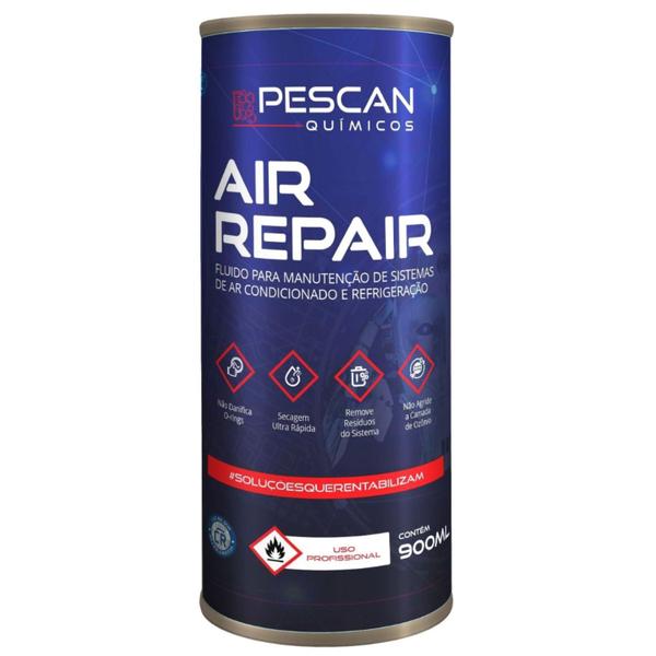 Imagem de Fluido Limpeza de Ar Condicionado Refrigeração 900ML Substituto 141b Air Repair