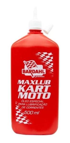 Imagem de Fluido Lubrificante Maxlub para Corrente Kart Moto Competição Bardahl Reduz Atrito Coroa Pinhão