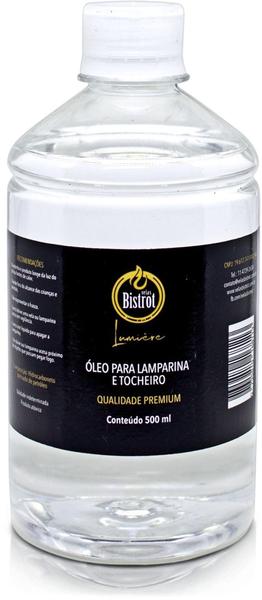 Imagem de Fluido Para Tocheiros E Lamparinas 500Ml Puro Sem Aroma - Velas Bistrot