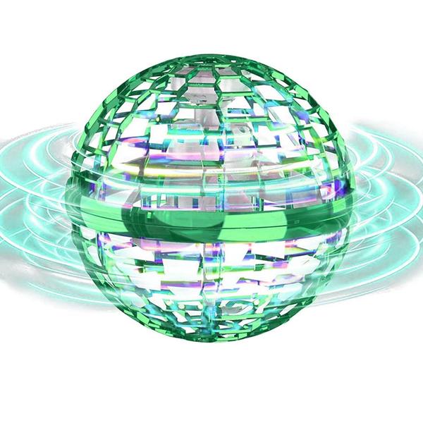 Imagem de Flying Orb Ball ATHLERIA Green Magic com luzes para crianças