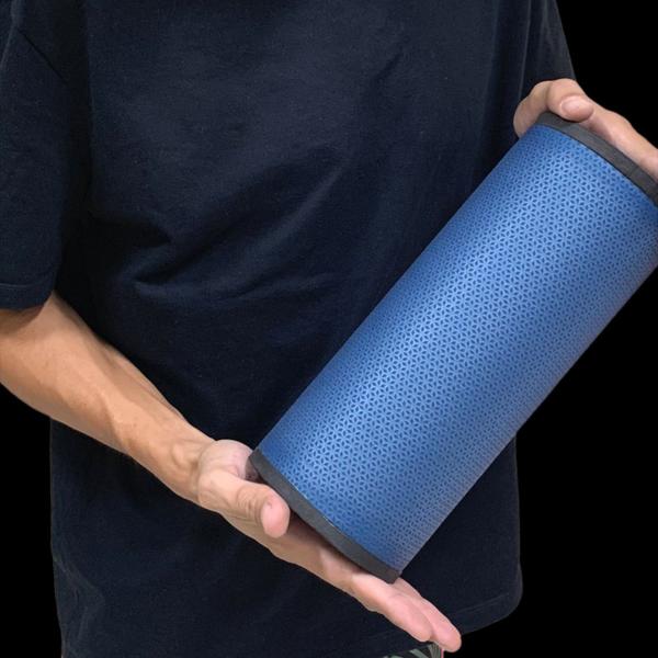 Imagem de Foam Roller 30cm Liberação Miofascial 100% EVA DF1068 Azul Dafoca Sports