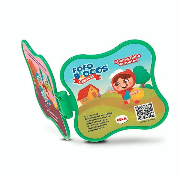 Fofo Blocos Fábulas Era Uma Vez Chapeuzinho Vermelho 1248 - Elka Imagem de Fofo Blocos Fábulas Era Uma Vez Chapeuzinho Vermelho 1248 - Elka