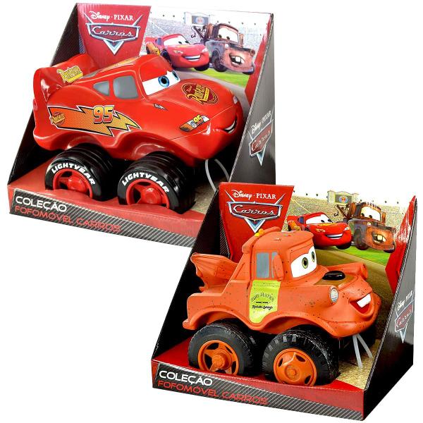 Imagem de Fofomóvel Kit 2 Carrinhos Mcqueen E Tow Matter Cars Grande