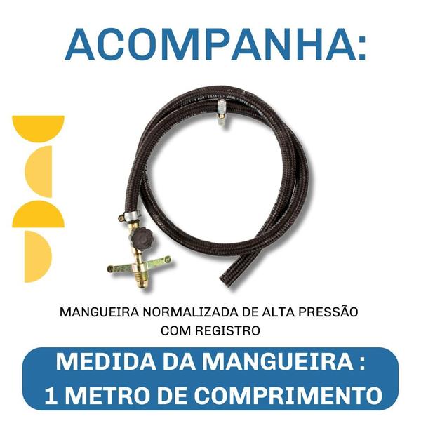 Imagem de Fogão 2 Bocas Industrial Master Alta Pressão Roa