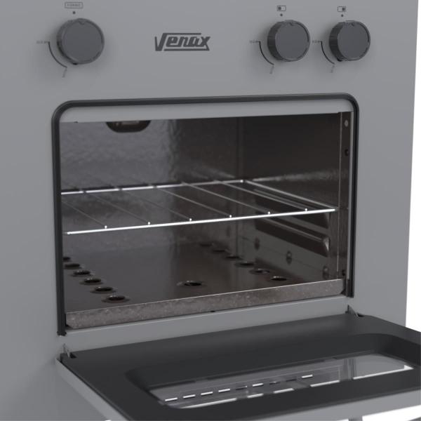 Imagem de Fogao 2 Bocas Venax Mini Cook Grafite Gas Glp