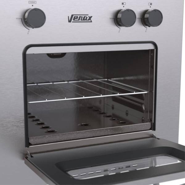 Imagem de Fogao 2 Bocas Venax Mini Cook Inox Gas Glp