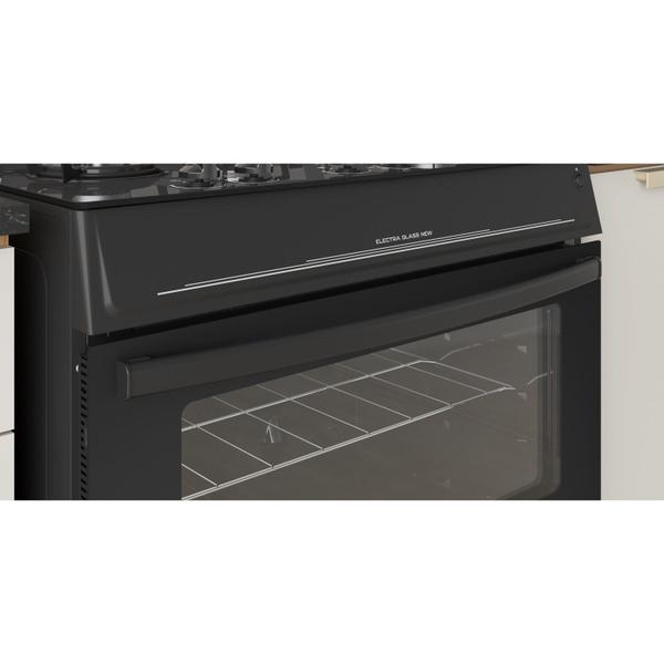 Imagem de Fogão 4 Bocas Bivolt Automático Mesa de Vidro Electra Glass New Preto