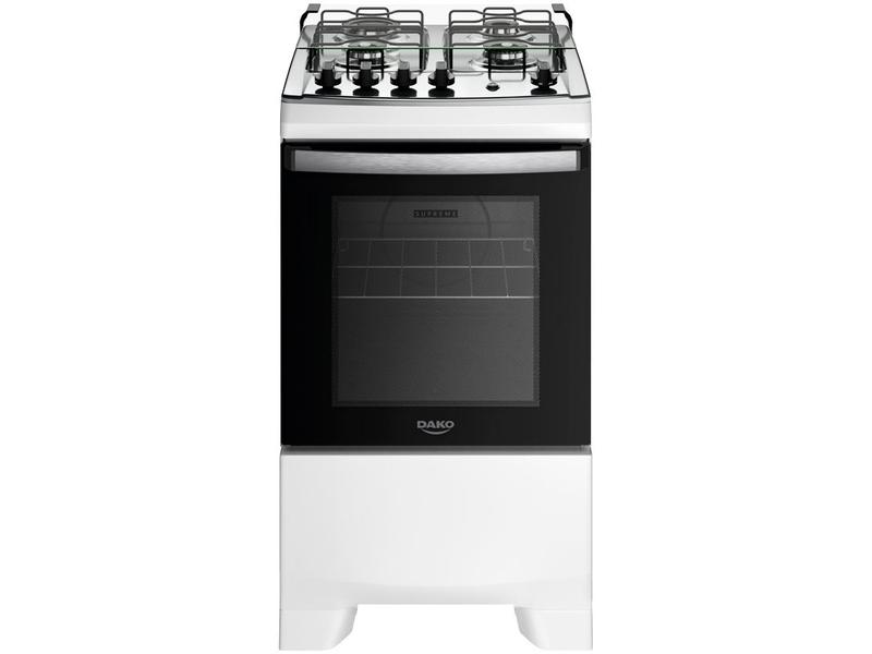 Fogão 4 Bocas Dako Branco Supreme Fogão 4 Bocas Dako Branco Supreme