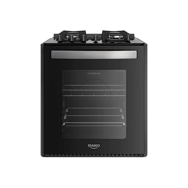 Fogão 4 Bocas de Embutir Dako Supreme Mesa de Vidro Bivolt Fogão 4 Bocas de Embutir Dako Supreme Mesa de Vidro Bivolt