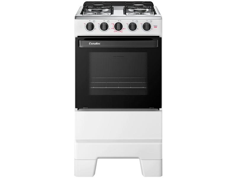 Fogão 4 Bocas Esmaltec Branco Ideal Pop 4120 Fogão 4 Bocas Esmaltec Branco Ideal Pop 4120