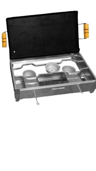 Fogão a Álcool 2 Bocas Prático, Portátil e Ideal para Cozinhar em Qualquer Lugar Reutilizável - Filó Modas Imagem de Fogão a Álcool 2 Bocas Prático, Portátil e Ideal para Cozinhar em Qualquer Lugar Reutilizável